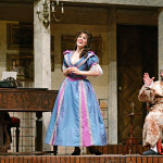 As Rosina in The Barber of Seville with Frédéric Antoun and Peter Strummer, Calgary Opera, April 2009 (Photo by Trudie Lee)